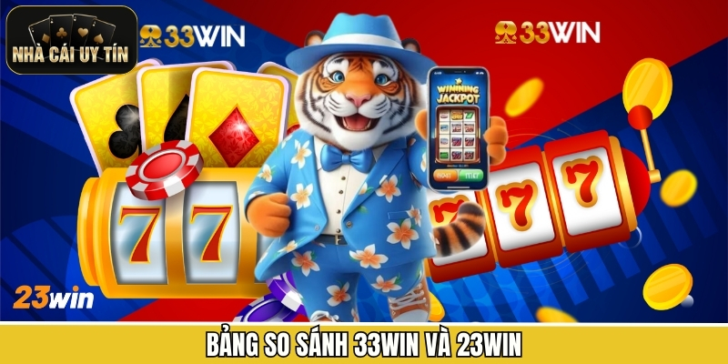 Bảng so sánh 33WIN và 23WIN